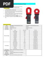 ETCR-2000C+ Earth Resistance Meter