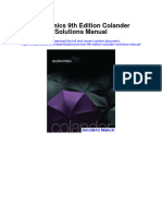 Ebook Economics 9Th Edition Colander Solutions Manual Full Chapter PDF