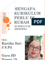 Mengapa Kurikulum Perlu Di Rubah