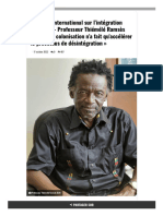 Colloqueinternationalsurl'intégrationafricaine ProfesseurThiéméléRamsèsBOA Lacolonisationn'afaitqu'accélérerleprocessusdedésintégration L'intelligentd'Abidjan - 1699504912372