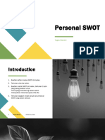 PAI BP Kelas XII SMK - Personal SWOT