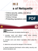 Rules of Netiquette