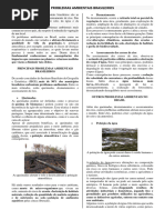 Ciências - 9º Ano - Problemas Ambientais Brasileiros