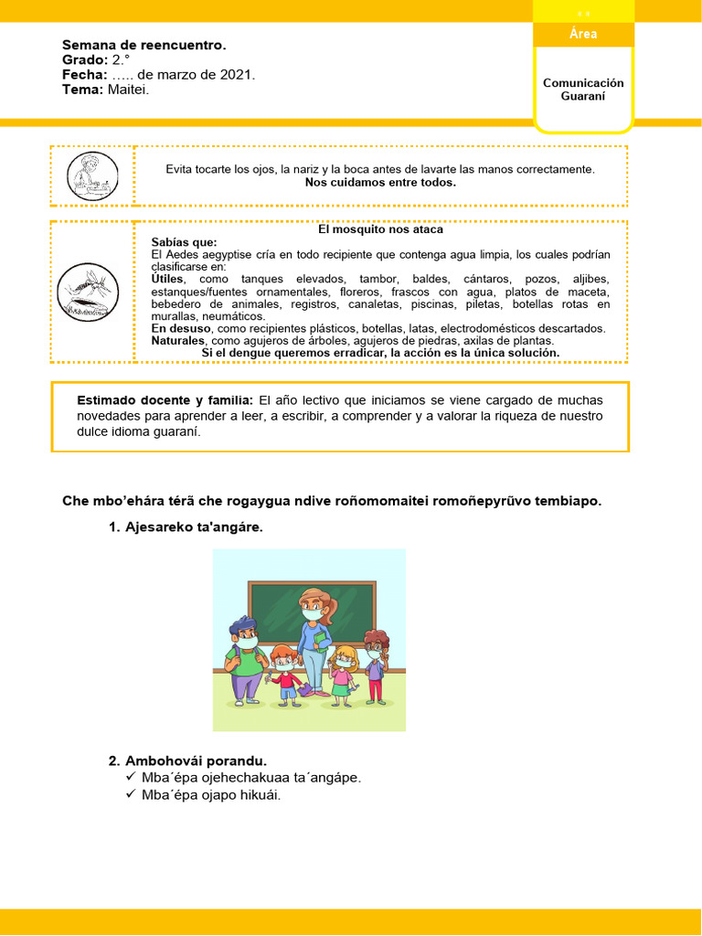 Segundo Grado L2. P1 24 02 2021 | PDF | Artes del Lenguaje y Comunicación