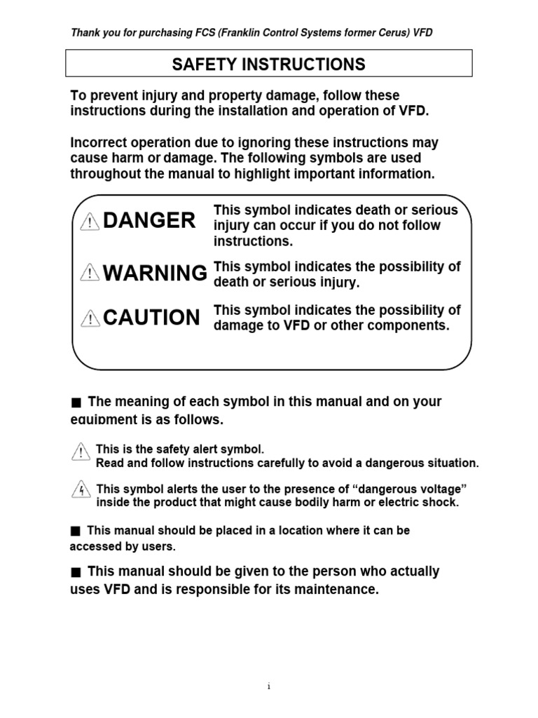 P Series VFD Manual v43 4 30 2018 | PDF | Electric Motor | Inductor