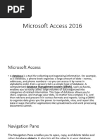 Chapter 6 Microsoft Access