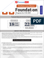 GS Foundation Program 2025 D5