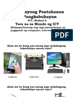 EPP 4 ICT Q1Tara Na Sa Mundo NG ICT