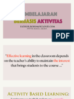 ACTIVITY BASED LEARNING - Pak Fathur