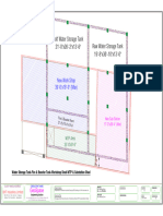 Raw Water Storage Tank 19'-8"x36'-10"x13'-6" Soft Water Storage Tank 21'-0"x26'-2"x13'-6"