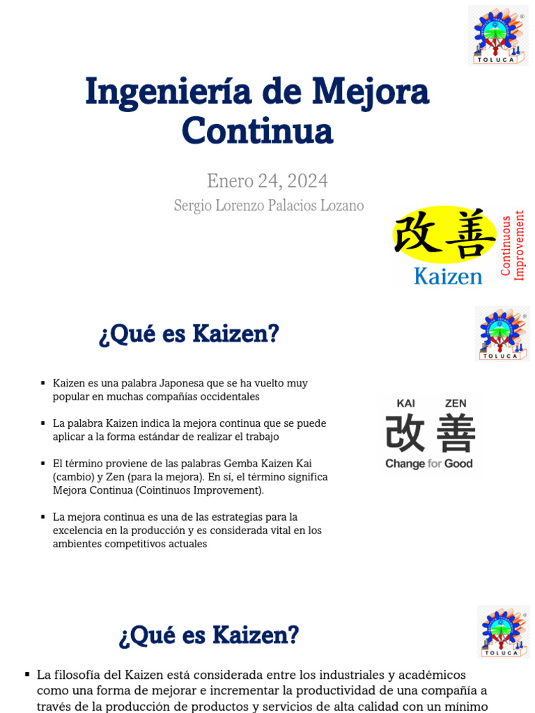 Guía de Kaizen y Mejora Continua | PDF | Business | Negocios económicos