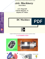 Electric Machinery: DC Machines