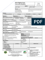 Philippine Registry Form For PWD