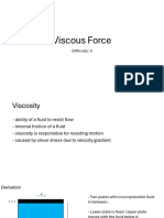 Viscous Force