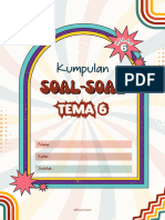 Kumpulan Soal TEMA 6 KLS 6