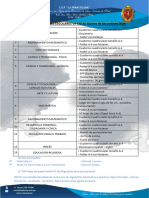 LISTA DE UTILES ESCOLARES 2024 5to DE SECUNDARIA