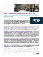 PHD China - 6MAR - COVID-19 Impact and Recommendations - EN