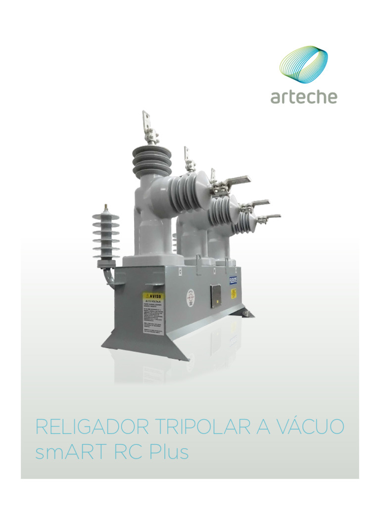 Religador Tripolar smART RC Plus | PDF | Magnetismo | Scada