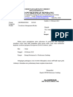 Surat Undangan Sosialisasi MR