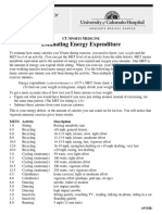 Estimating Energy Expenditure