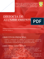 Distocia de Alumbramiento y Puerperio