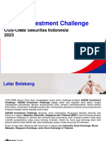 Sosialisasi ASEAN Investment Challenge - Universitas