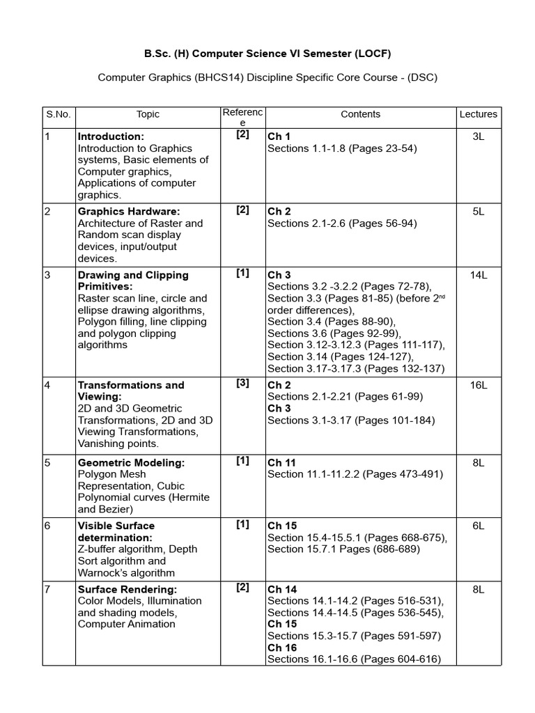 Computer Graphics Guidelines | PDF | Computer Graphics | 3 D Computer ...