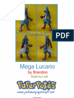 MLucario Letter Shiny Lined