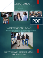 LA DETENCIÓN LEGAL (Procedimiento)