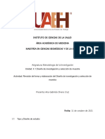 Instituto de Ciencias de La Salud Área Académica de Medicina Maestría en Ciencias Biomédicas Y de La Salud