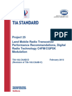 TIA-102.CAAB-D Performance Recommendations Digital Radio Technology C4FM-CQPSK Modulation