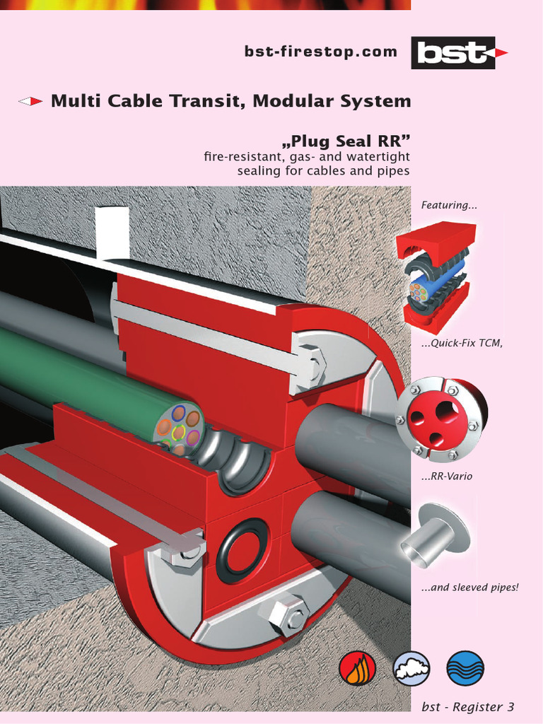 BST Firestop Exzona 3 RR | PDF | Screw | Pipe (Fluid Conveyance)