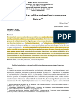 Polarizacion Politica y Politizacion Juvenil Entre Conceptos e Historias