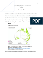 The Impacts of Salvage Logging On Australian Forests