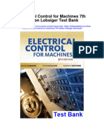 Download ebook Electrical Control For Machines 7Th Edition Lobsiger Test Bank full chapter pdf
