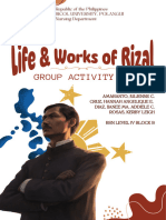 Life and Works of Rizal - Activities 1-4