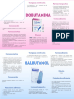 Medicamentos Dobutamina y Salbutamol Pediatria