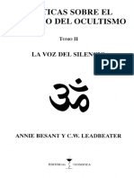 Leadbeater y Besant Pláticas Sobre El Sendero Del Ocultismo Tomo