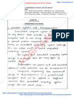 Poriyaan: Unit Ii Embedded Systems