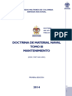 3 Doctrina de Material Naval 2014 Tomo Iii Mantenimiento