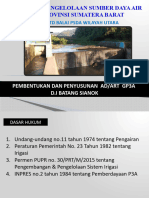 Daerah Irigasi Batang Sianok - PPT