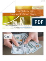 Session 3 - Statement of Cash Flows