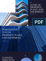 Audit of Plant, Property, and Equipment