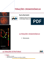 Alteracoes Cromossomicas - Estruturais - Semestre2023 - 1
