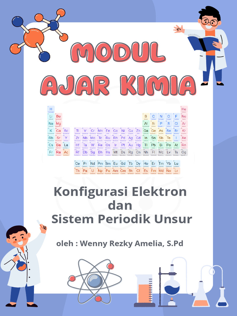 Modul Ajar Konfigurasi Elektron Kimia | PDF