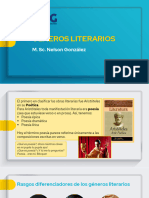 Los Géneros Literarios