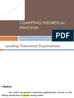 Presentation No 2 Competing Theoretical Principles