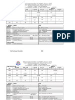 CSE EVEN 2023-2024 Timetable