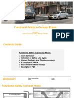 Functional Safety Concept Phase