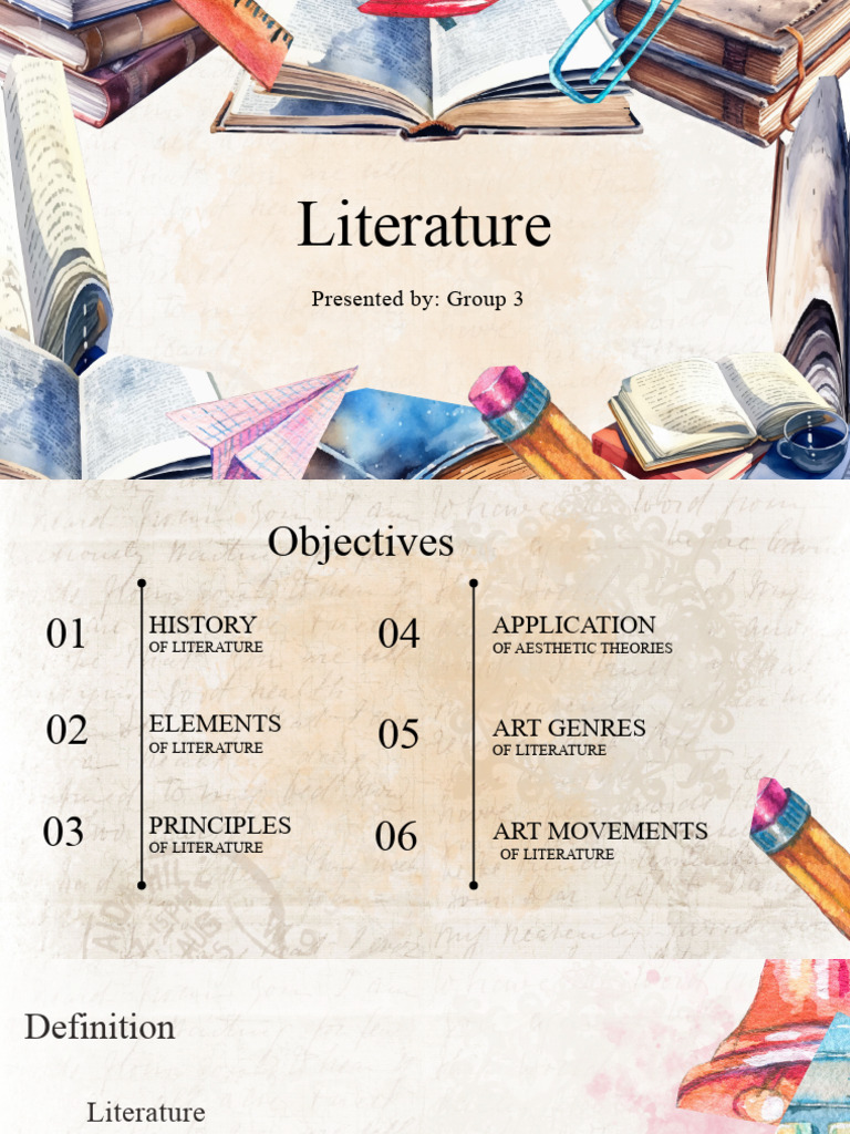 Elements and Principles of Literature | PDF | Fantasy | Narration